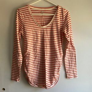 Old Navy Maternity, Medium, Red/orange stripe